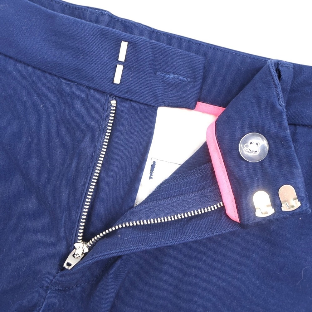 NWT a.n.a A New Approach Twill Shorts Womens 14 Navy Blue Chino 3.5 Inseam - Picture 3 of 5